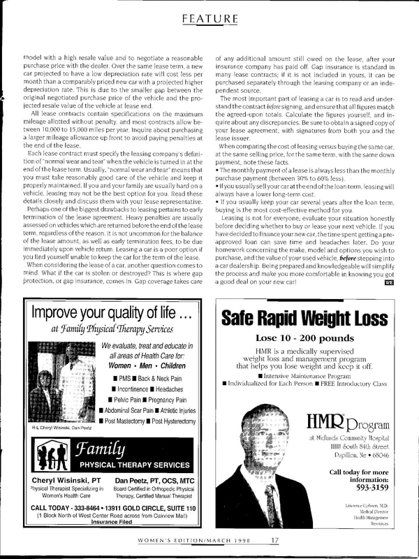 Women's Edition Magazine - March 1998 - Page 17