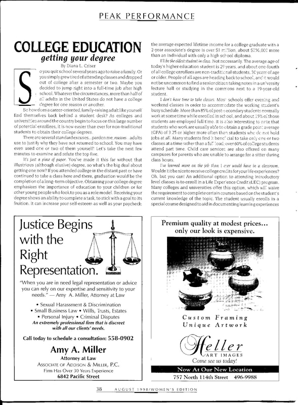 Women's Edition Magazine - August 1998 - Page 38